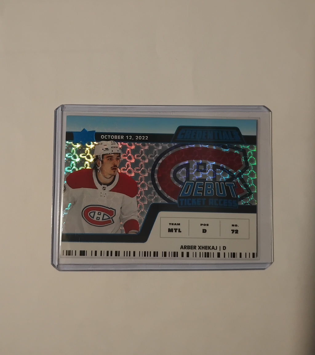 2022-23 Credentials Arber Xhekaj 94/99