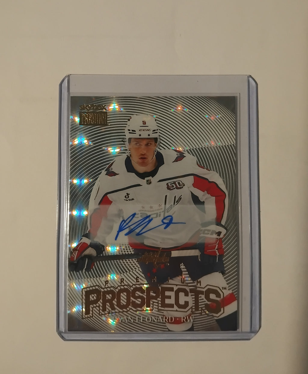 2025-26 Metal Universe Ryan Leonard Premium Prospects Auto